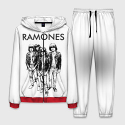 Костюм мужской Ramones Party, цвет: 3D-красный