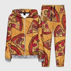 Костюм мужской Пицца, цвет: 3D-меланж