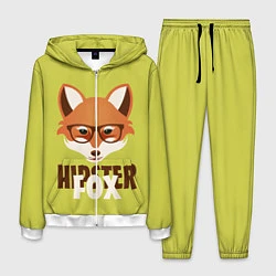 Костюм мужской Hipster Fox, цвет: 3D-белый