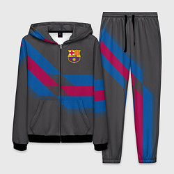 Костюм мужской Barcelona FC: Dark style, цвет: 3D-черный