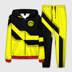 Костюм мужской BVB FC: Yellow style, цвет: 3D-красный