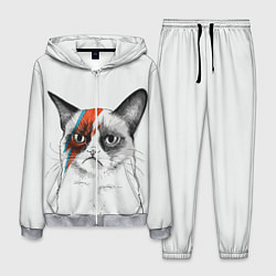 Костюм мужской David Bowie: Grumpy cat, цвет: 3D-меланж