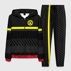 Костюм мужской FC Borussia 2018 Original #3, цвет: 3D-красный
