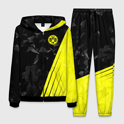 Костюм мужской FC Borussia Dortmund: Abstract, цвет: 3D-черный