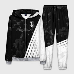 Костюм мужской FC Juventus: Abstract цвета 3D-меланж — фото 1