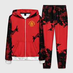 Костюм мужской FC Manchester United: Red Original, цвет: 3D-белый