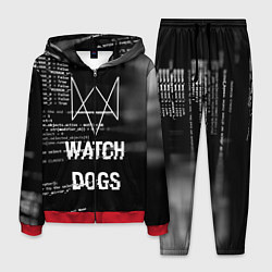 Костюм мужской Watch Dogs: Hacker, цвет: 3D-красный