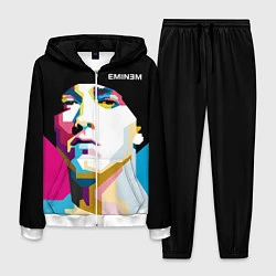 Костюм мужской Eminem Poly Art, цвет: 3D-белый