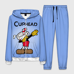Костюм мужской Cuphead Dab, цвет: 3D-белый