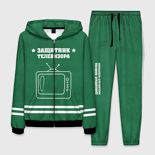 Мужской костюм Защитник телевизора / 3D-Черный – фото 1