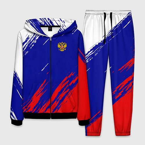 Мужской костюм RUSSIA SPORT / 3D-Черный – фото 1