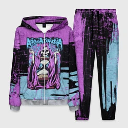 Костюм мужской Asking Alexandria: Purple Death, цвет: 3D-меланж