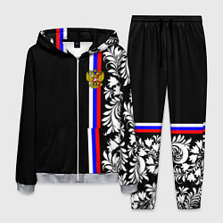 Костюм мужской Россия: цветочная коллекция, цвет: 3D-меланж