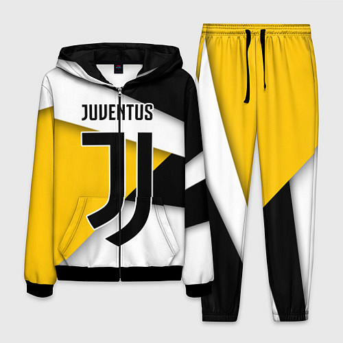 Мужской костюм FC Juventus / 3D-Черный – фото 1