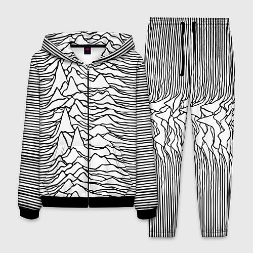 Мужской костюм White Pleasures / 3D-Черный – фото 1