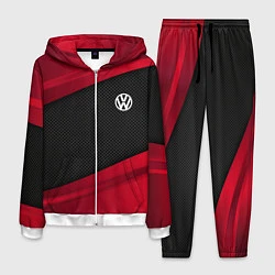 Костюм мужской Volkswagen: Red Sport, цвет: 3D-белый