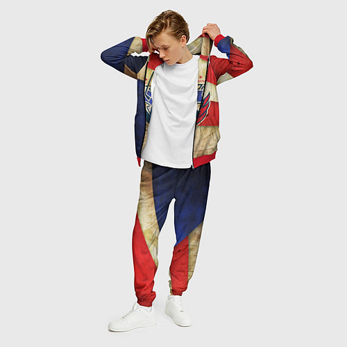 Мужской костюм HC Capitals: Old Style / 3D-Красный – фото 3