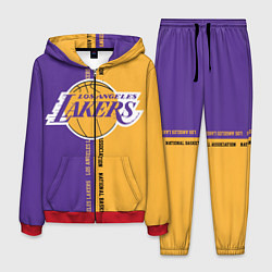Костюм мужской NBA: LA Lakers, цвет: 3D-красный