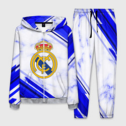 Костюм мужской Real Madrid, цвет: 3D-меланж