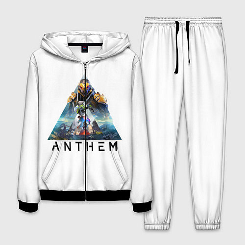 Мужской костюм ANTHEM Planet / 3D-Черный – фото 1