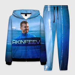 Костюм мужской Akinfeev, цвет: 3D-черный