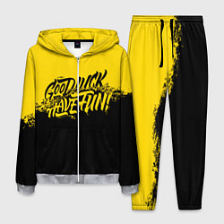 Костюм мужской GLHF: Yellow Style, цвет: 3D-меланж