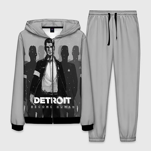Мужской костюм Detroit: Become Human / 3D-Черный – фото 1