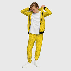 Костюм мужской 21 Pilots: Yellow Grunge, цвет: 3D-черный — фото 2