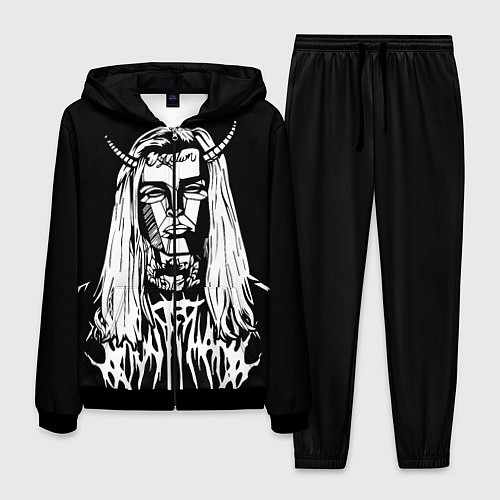 Мужской костюм Ghostemane: Devil / 3D-Черный – фото 1