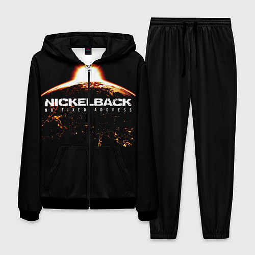 Мужской костюм Nickelback: No Fixed Addres / 3D-Черный – фото 1