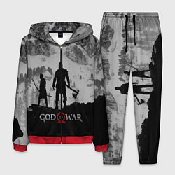 Костюм мужской God of War: Grey Day, цвет: 3D-красный