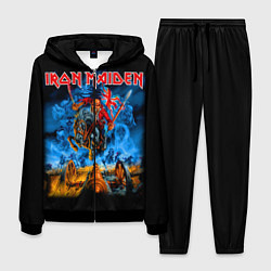 Костюм мужской Iron Maiden: Great Britain Warriors, цвет: 3D-черный