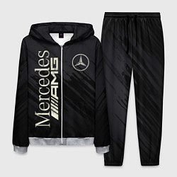 Костюм мужской Mercedes AMG: Black Edition, цвет: 3D-меланж