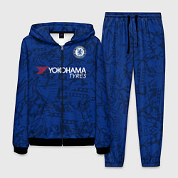 Костюм мужской Chelsea home 19-20, цвет: 3D-черный