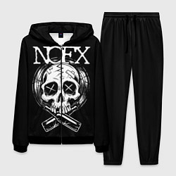 Костюм мужской NOFX Skull цвета 3D-черный — фото 1