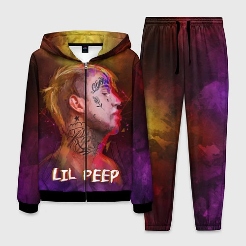 Мужской костюм Lil Peep ART / 3D-Черный – фото 1