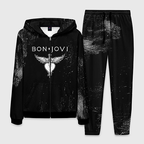 Мужской костюм Bon Jovi / 3D-Черный – фото 1