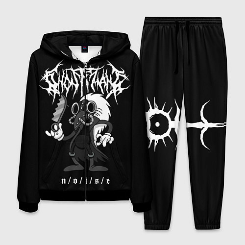 Мужской костюм Ghostemane / 3D-Черный – фото 1