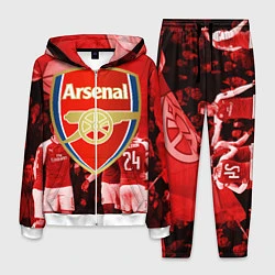 Костюм мужской Arsenal, цвет: 3D-белый