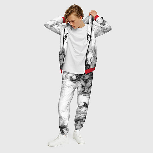 Мужской костюм GHOSTEMANE / 3D-Красный – фото 3