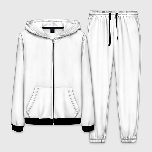 Мужской костюм Без дизайна / 3D-Черный – фото 1