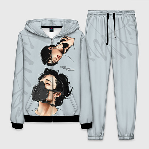 Мужской костюм Stray Kids / 3D-Черный – фото 1