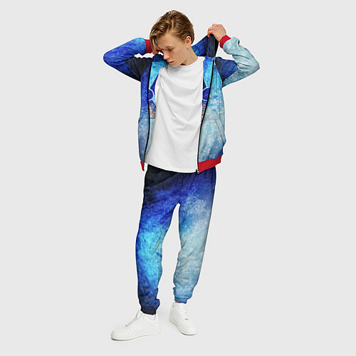 Мужской костюм STALKER ZONE / 3D-Красный – фото 3