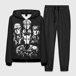 Костюм мужской JoJo Bizarre Adventure, цвет: 3D-черный