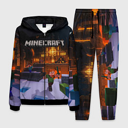 Костюм мужской MINECRAFT, цвет: 3D-черный