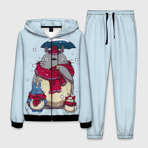 Мужской костюм Мой сосед Тоторо / 3D-Черный – фото 1