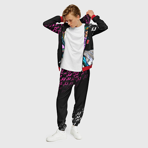 Мужской костюм JOJOS BIZARRE ADVENTURE / 3D-Красный – фото 3