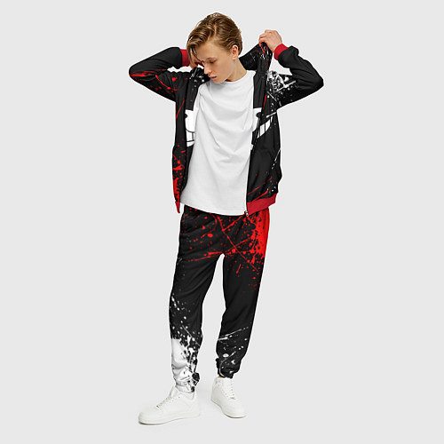 Мужской костюм MONOKUMA / 3D-Красный – фото 3