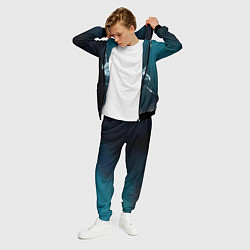 Костюм мужской Акула, цвет: 3D-черный — фото 2