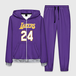 Костюм мужской Los Angeles Lakers Kobe Brya, цвет: 3D-меланж